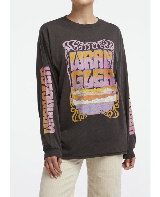 Wrangler The Stacked L/S Tee 
