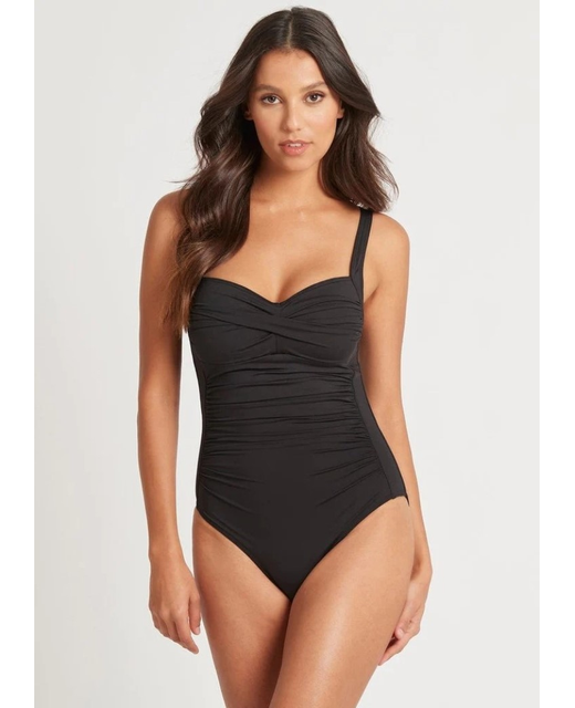 Sea Level Twist Front Multifit One Piece