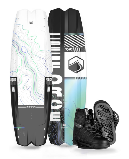 Liquid Force 2024 Remedy + 2024 Classic 6X Closed Toe Wakeboard Package