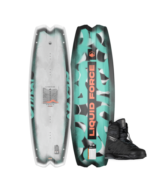 Liquid Force 2025 Remedy + 2025 Classic 6X Closed Toe Wakeboard Package