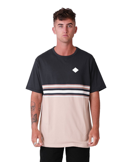 RPM Stripe Panel Tee