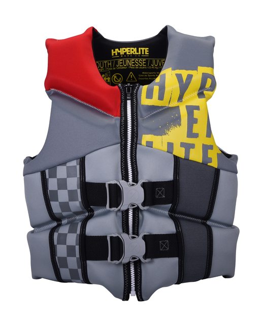 HYPERLITE 2024 Youth Neoprene Life Vest Wake Buoyancy HYPERLITE SUM24