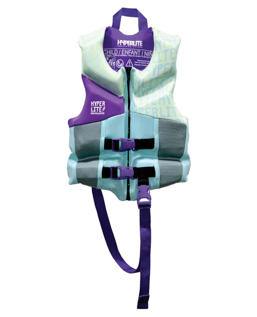 HYPERLITE 2025 Child Girls Neoprene pfd3 Life Jacket