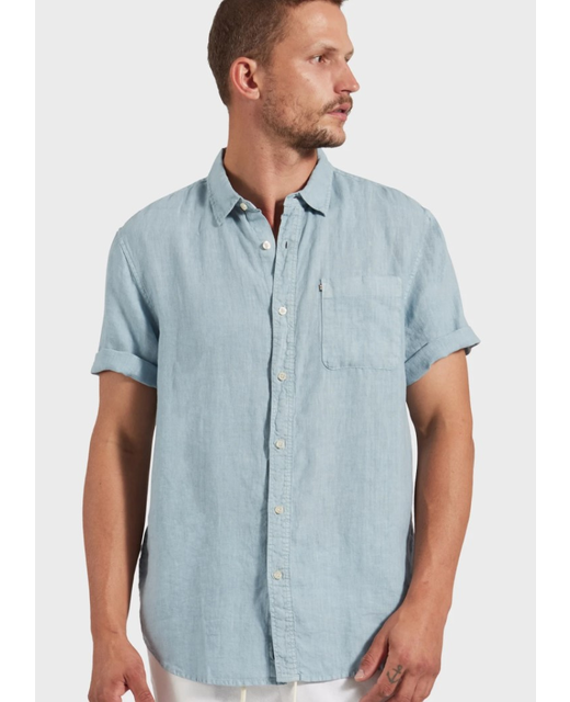 The Academy Brand Hampton Linen S/S Shirt