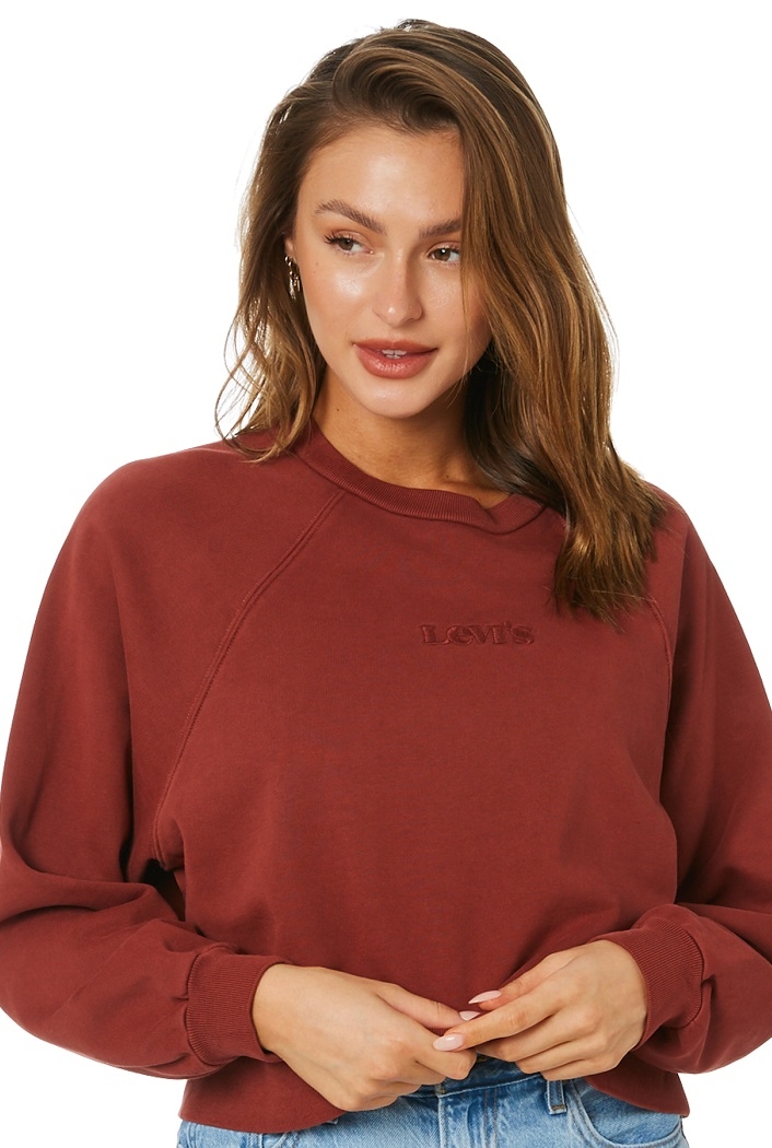 Levis Vintage Raglan Crew - Womens Sweatshirts - LEVIS WIN21