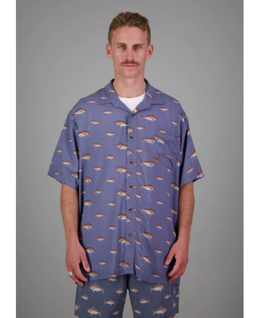 Just Another Fisherman Snaps Shirt