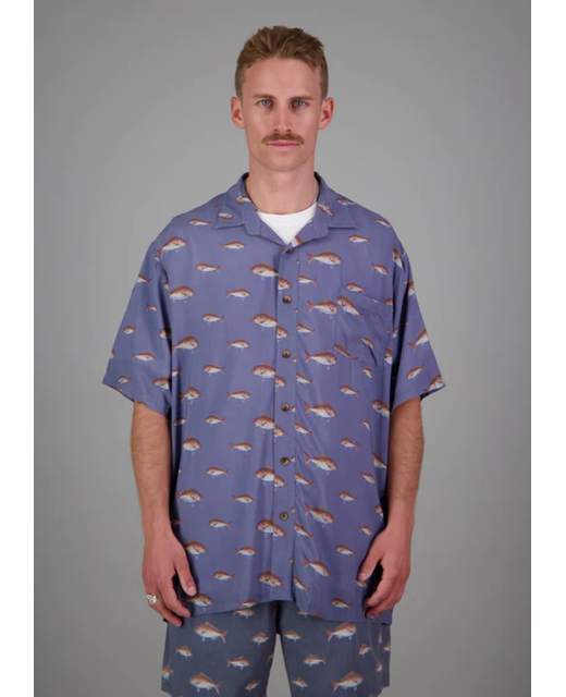 Just Another Fisherman Snaps Shirt