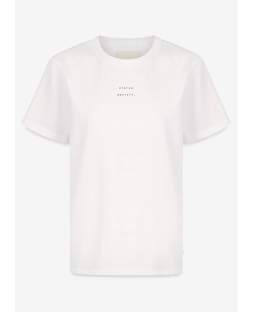 Status Anxiety Feels Right Logo Tee