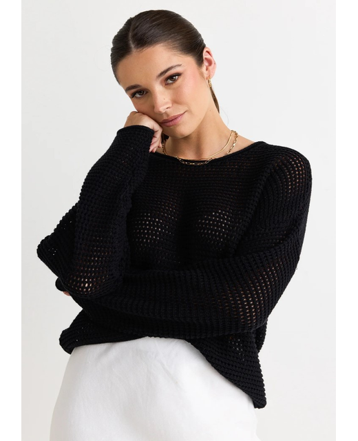Re-Union Crochet Knit Jumper