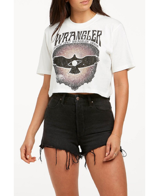 Wrangler All Sparks Crop Tee