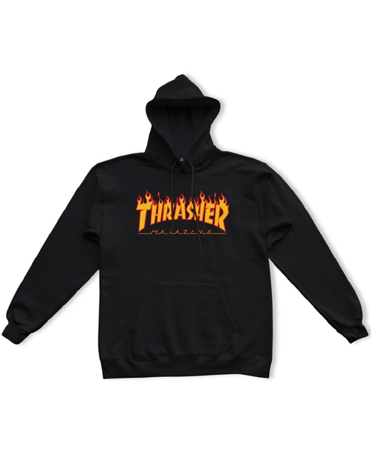 Thrasher Flame Logo Hood