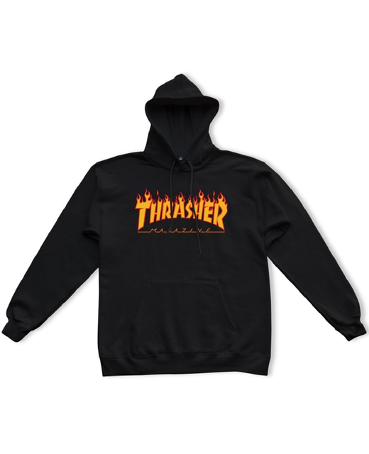 Thrasher Flame Logo Hood