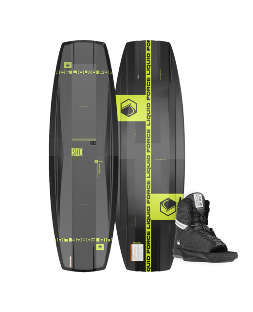 Liquid Force 2025 RDX + 2025 Classic Open Toe Wakeboard Package 