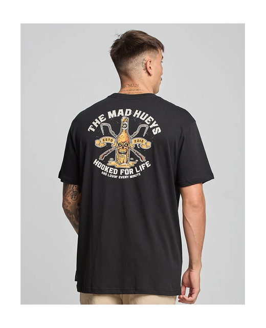 The Mad Hueys Hooked For Life Tee