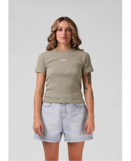 RPM Heart Ribbed Tee