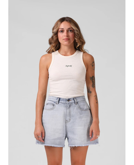 RPM Heart Ribbed Singlet