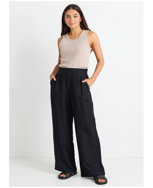 Among The Brave Guardian Linen Viscose Pants
