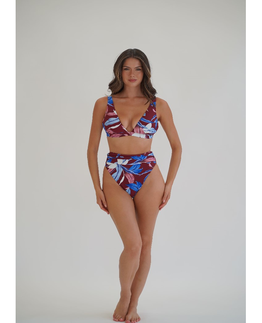 MoontideBotanica Long Line Tri Top