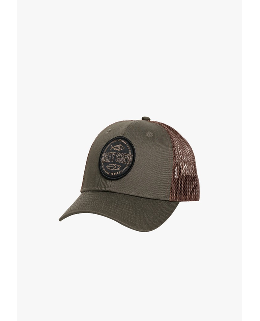 Salty Crew Outline Retro Trucker