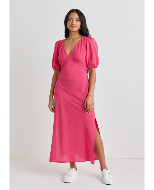 Among The Brave Amora Gingham Bia Midi Dress
