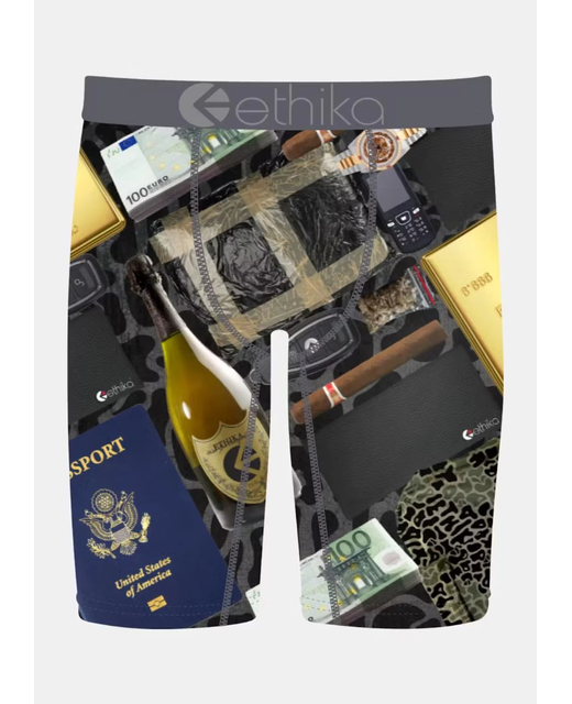 Ethika Mens More Motion Staple