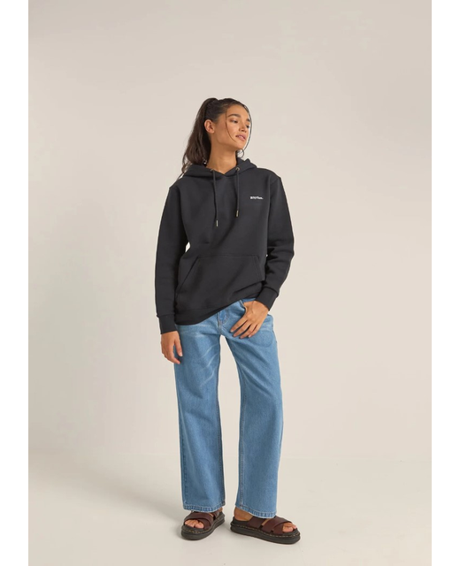 Rhythm Logo Boyfriend Fleece Hood