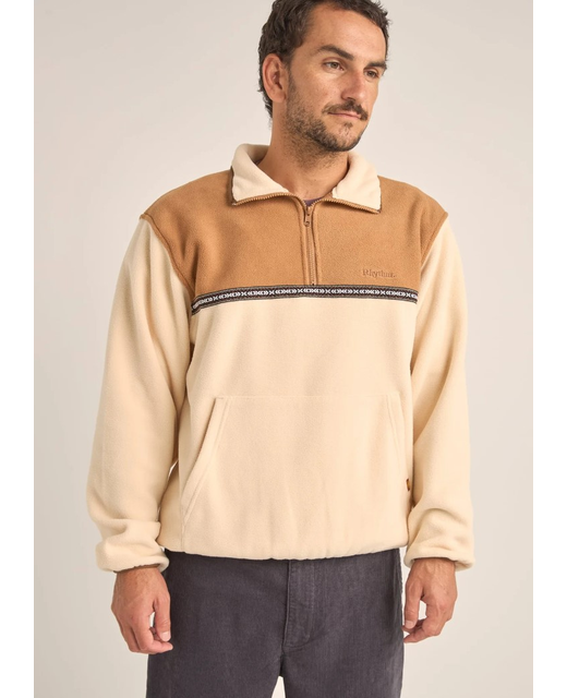 Rhythm Alder Half Zip Pull Over