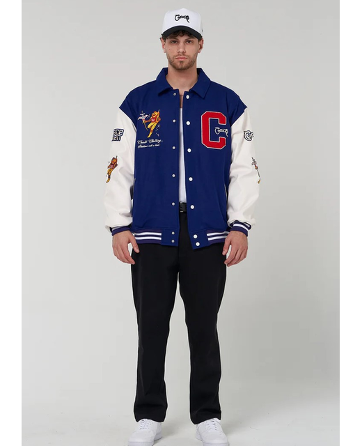 Crate Limited Edition X Space Candy Man Letterman Jacket