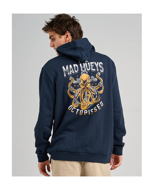 The Mad Hueys Anchor Octopissed Hooded Pullover