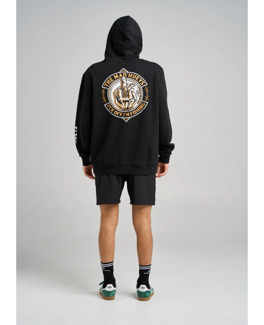 The Mad Hueys Fk Off Fish On Hooded Pullover