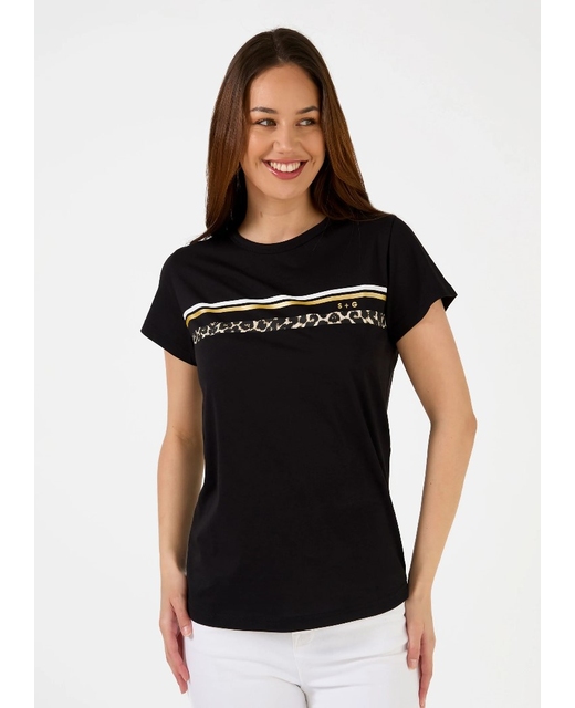 Stella+Gemma Icon Stripe Tee