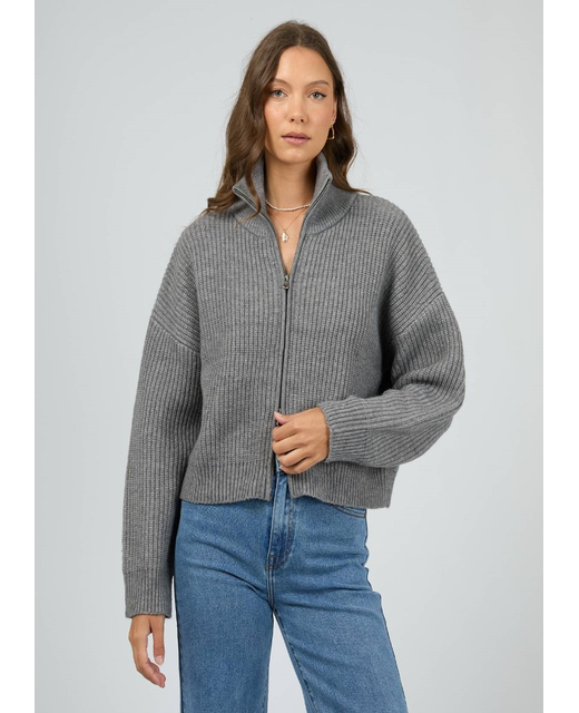 All About Eve Bridie Knit Zip Through