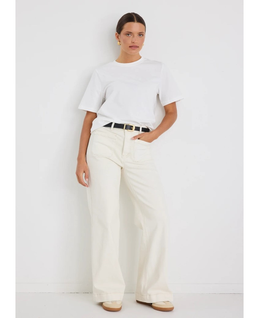 Among The Brave Zoey High Rise Wide Leg