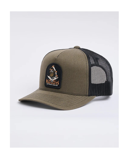 The Mad Hueys Captain Ship Faced Trucker