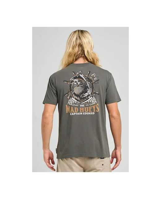 The Mad Hueys Captian Ship Faced Tee  
