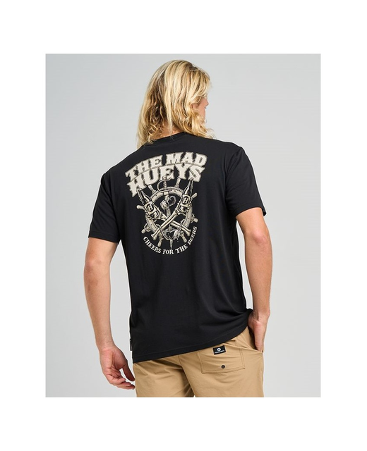 The Mad Hueys Ship Wheel Beers Tee 