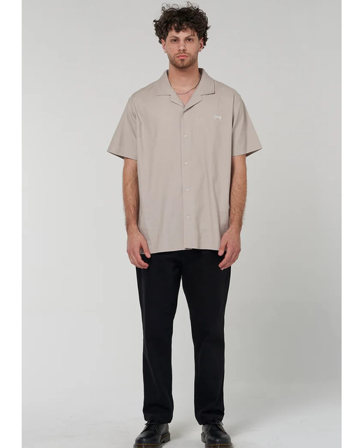 Crate Script Cuban Short Sleeve Shirt
