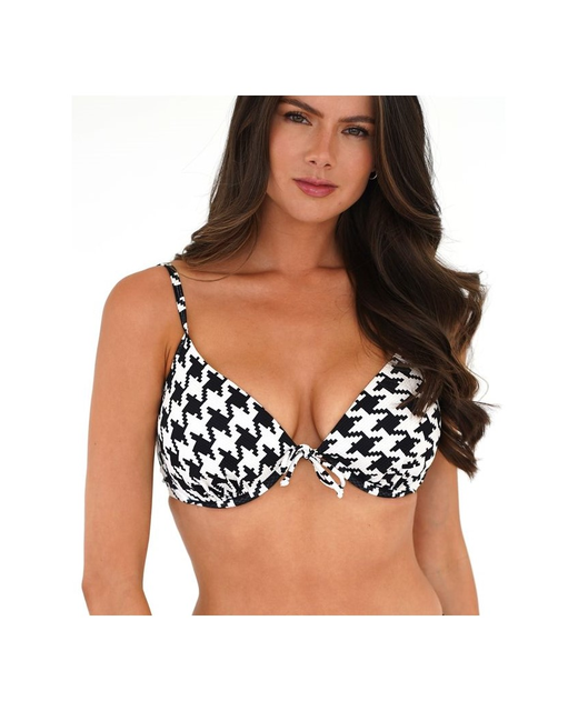 Piha Pixel Paw Slim Tie U/W Top 