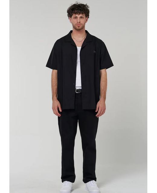 Crate Script Cuban Collar Shirt