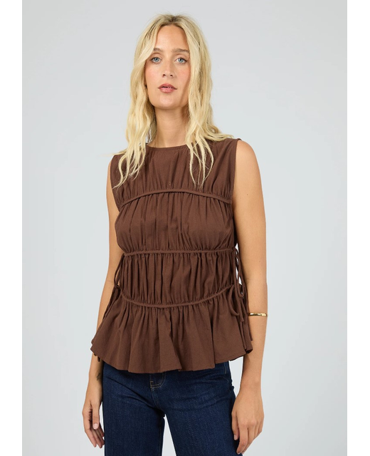 All About Eve Lou Lou Tie Top