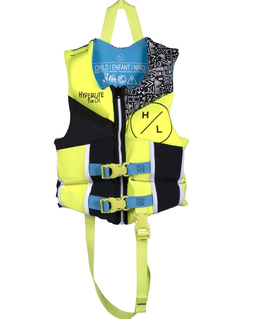 HYPERLITE 2026 Child Boys Neoprene pfd3 Life Jacket