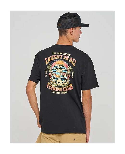 The Mad Hueys Caught FK ALL Skull Tee