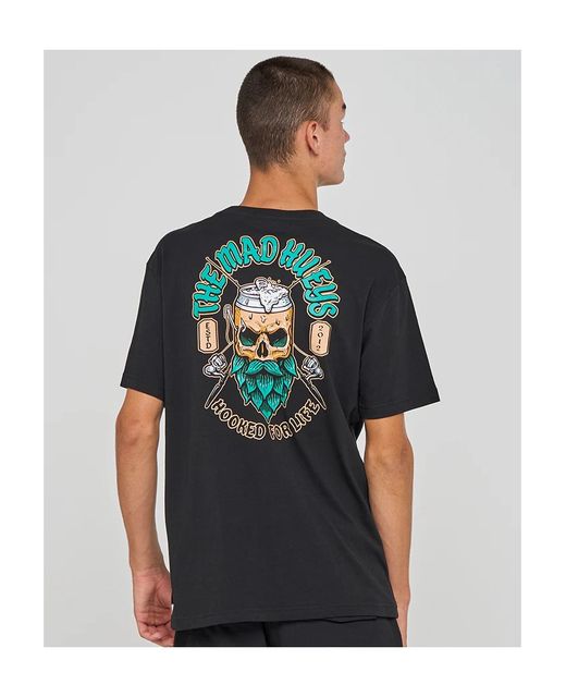 The Mad Hueys Frothin Hooked For Life Tee