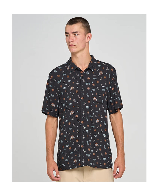The Mad Huey Triple Anchor Woven Shirt