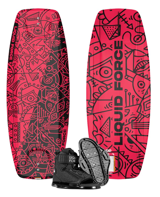 Liquid Force 2025 RDX FS + 2025 Rant Jnr Wakeboard Package