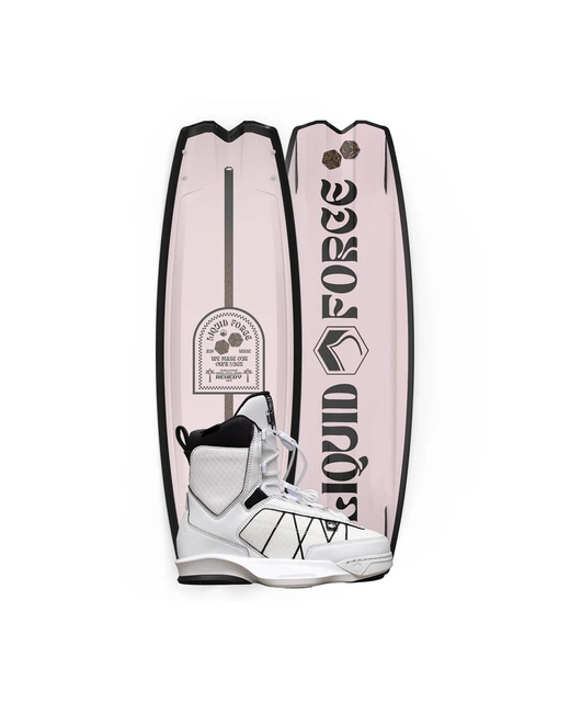 Liquid Force 2026 Remedy Zahra + 2026 Tao 6x Womens Wakeboard Package