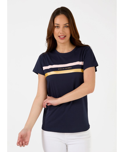 Stella+Gemma Icon Stripe Tee