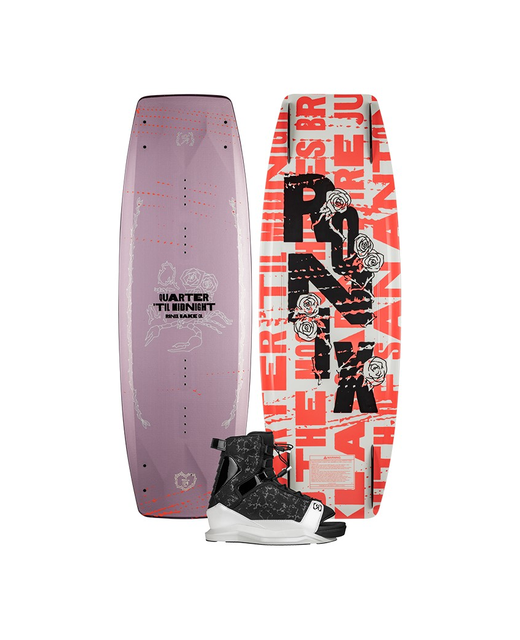 Ronix 2026 Quarter Till Midnight + 2026 Halo Womens Wakeboard Package