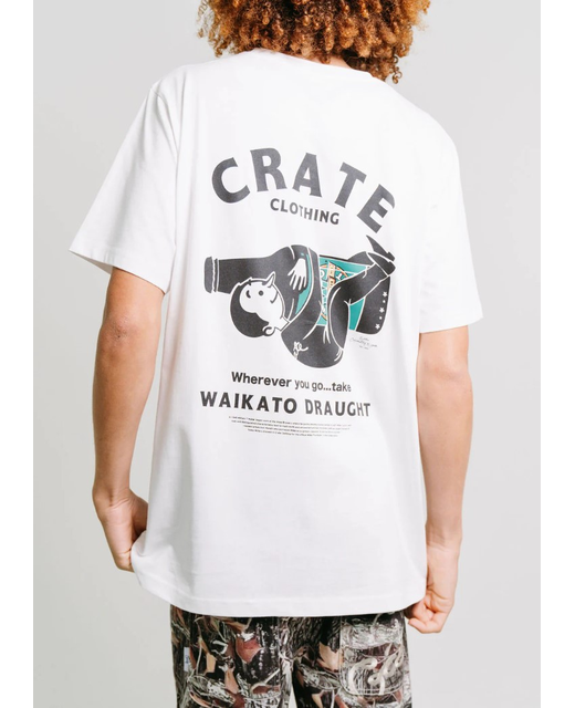 Crate Willie The Waiter Beer Hug Tee