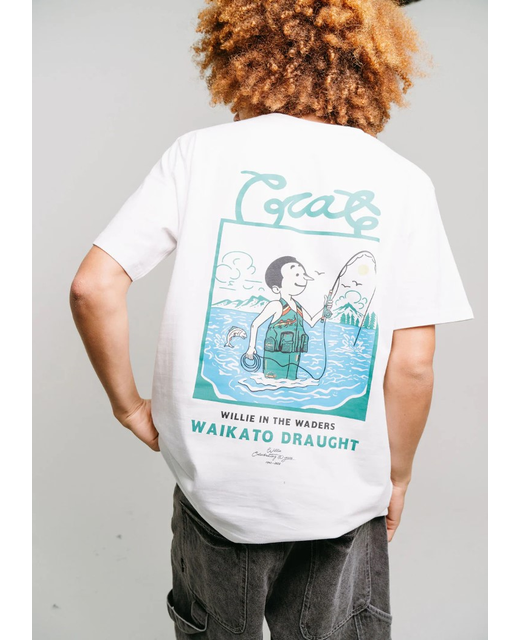 Crate Willie The Waiter Waders Tee